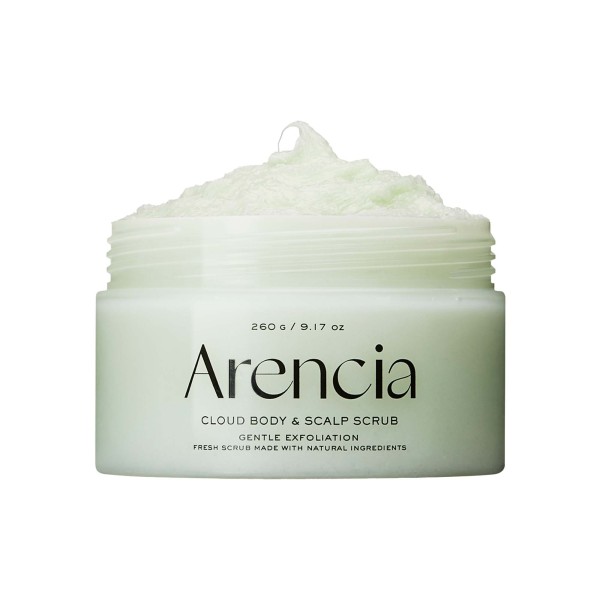 Body & Scalp Scrub Geranium & Primrose · Arencia | MiiN Cosmetics