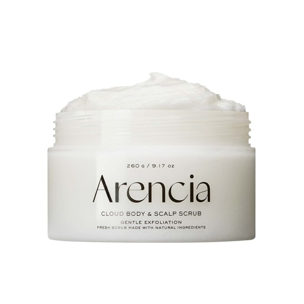 Body & Scalp Scrub White Tea & Neroli · Arencia | MiiN Cosmetics