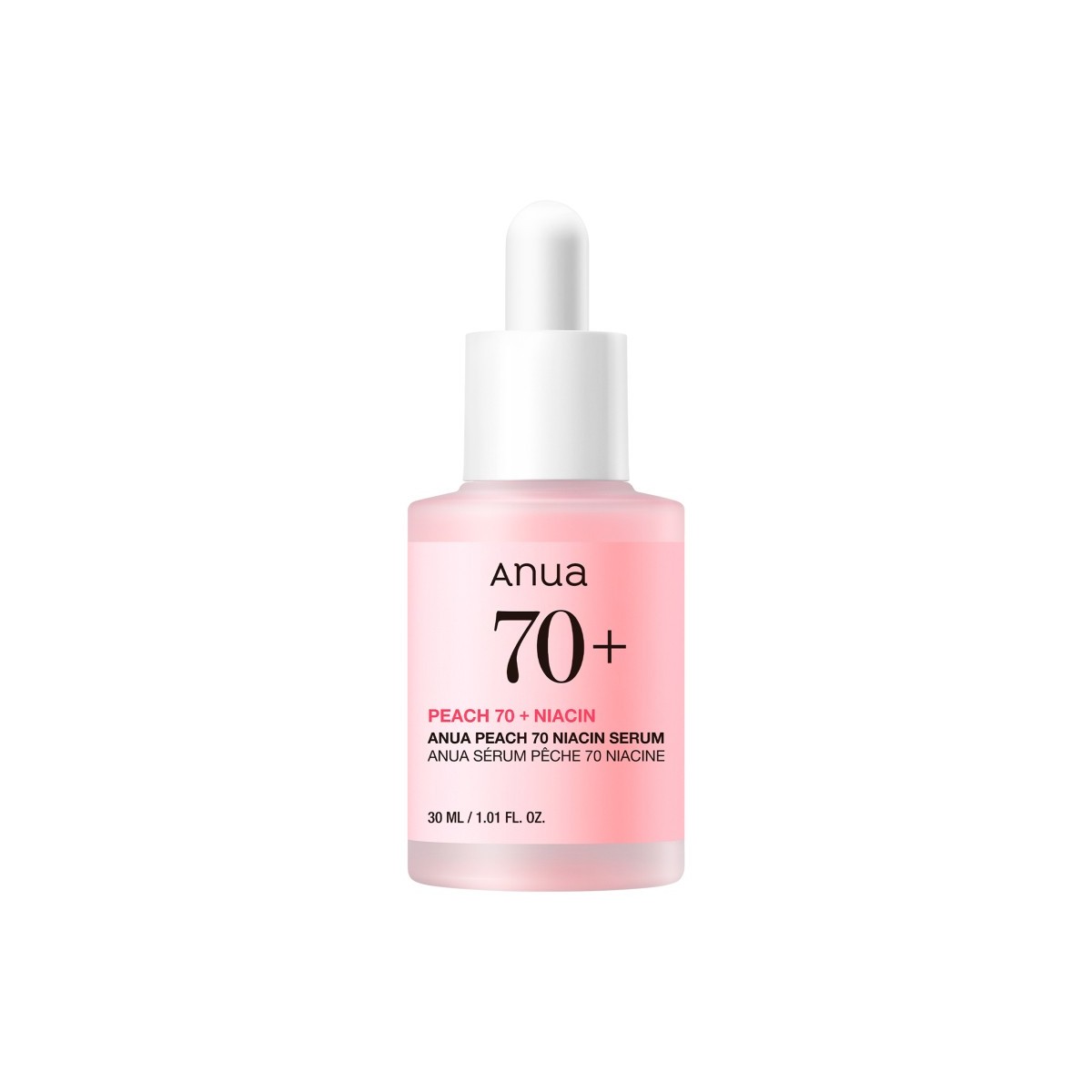 Sérum illuminateur à la niacinamide et à la pêche · Anua | MiiN Cosmetics.