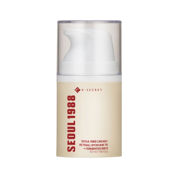 Crème Retinal Liposome 1% + Riz Fermenté · SEOUL 1988 by K-SECRET | MiiN Cosmetics