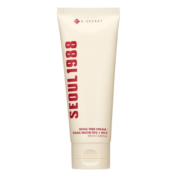 Crème Snail Mucin 93% + Rice · SEOUL 1988 by K-SECRET | MiiN Cosmetics