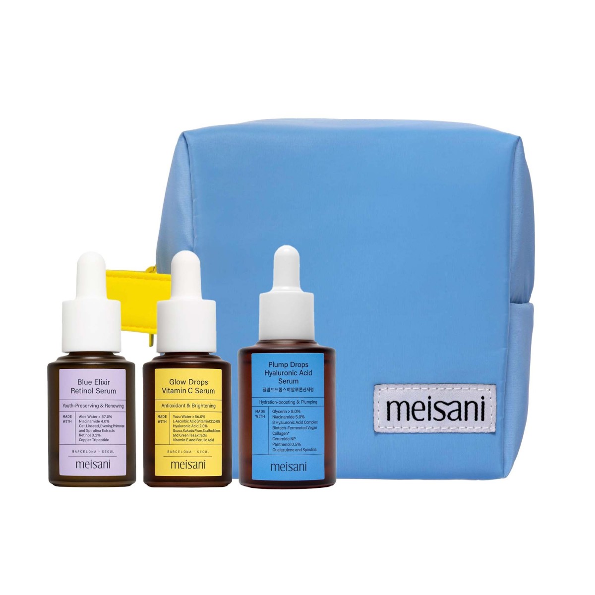Coffret de Sérums Meisani · Meisani | MiiN Cosmetics