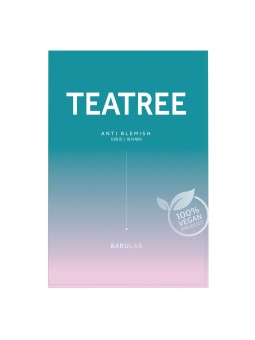 Masque en tissu tea tree anti-imperfections - Barulab | MiiN Cosmetics