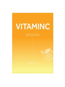 Masque en tissu revitalisant à la vitamine C - Barulab | MiiN Cosmetics