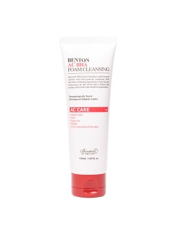 Gel-en-mousse nettoyant aux BHA pour peau grasse - 120 ml - Benton | MiiN Cosmetics