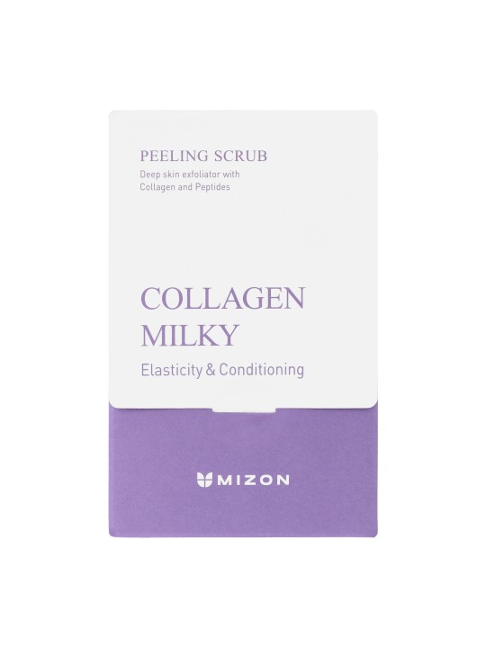 Gommage exfoliant en gel avec collagène et protéine de lait - Mizon | MiiN Cosmetics