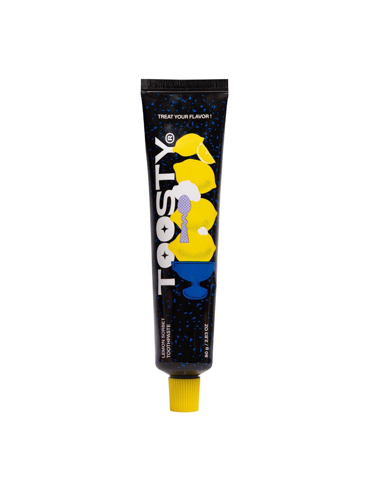 Dentifrice goût sorbet citron - 80g et 50g - Toosty | MiiN Cosmetics