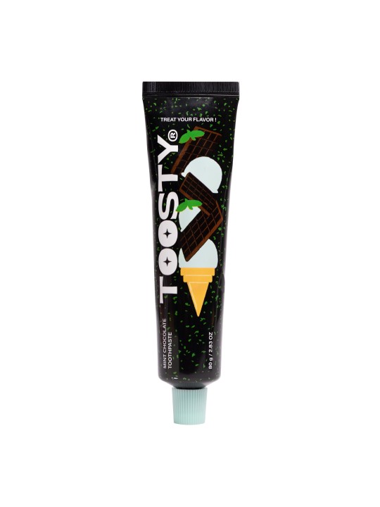 Dentifrice saveur menthe chocolat - 80g et 50g - Toosty | MiiN Cosmetics