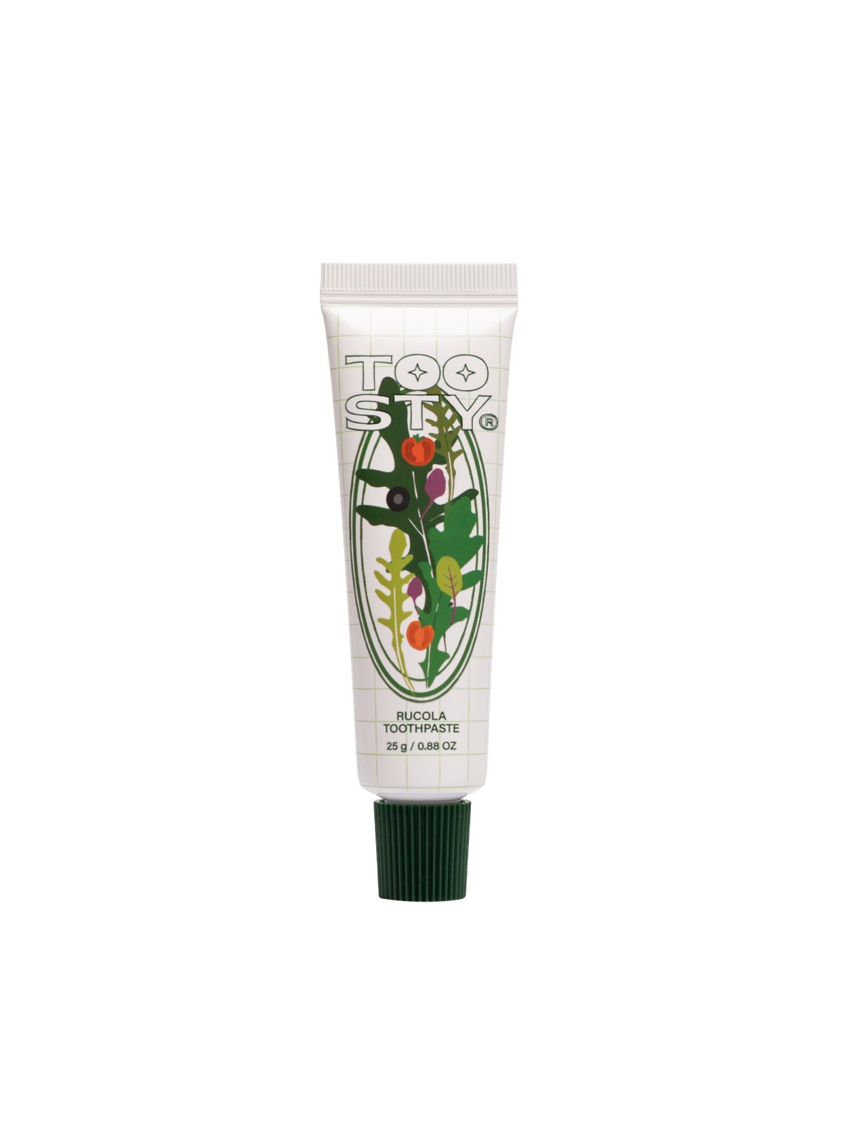 Dentifrice saveur roquette - Disponible en tube de 80 g et de 50 g - Toosty | MiiN Cosmetics