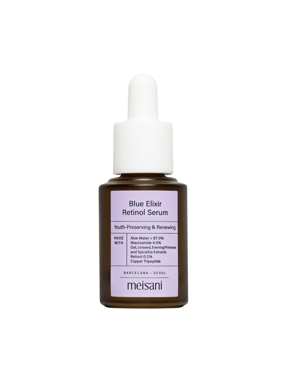 Blue Elixir Retinol Serum - Meisani | MiiN Cosmetics