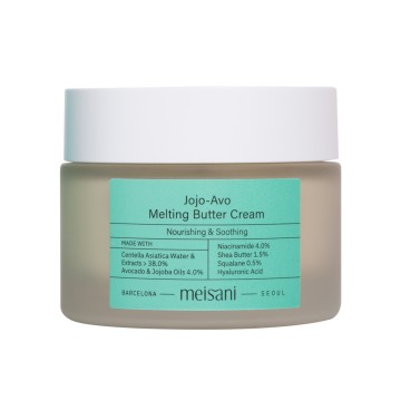 Crème hydratante et nourrissante à l’avocat et à la centella asiatica - Meisani | MiiN Cosmetics