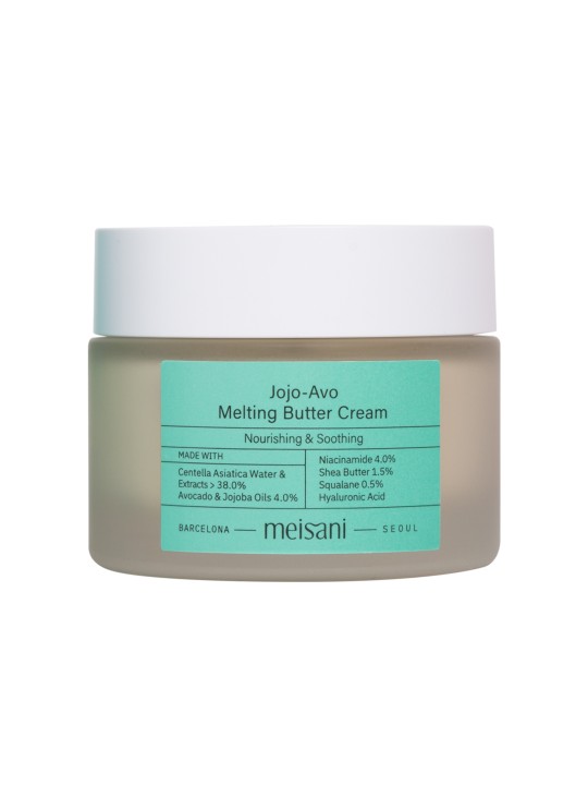 Crème hydratante et nourrissante à l’avocat et à la centella asiatica - Meisani | MiiN Cosmetics