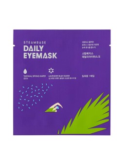 Daily Eyemask Lavender Blue Water · steambase | MiiN Cosmetics