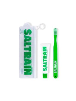 Kit de voyage dentaire Green · Saltrain | MiiN Cosmetics