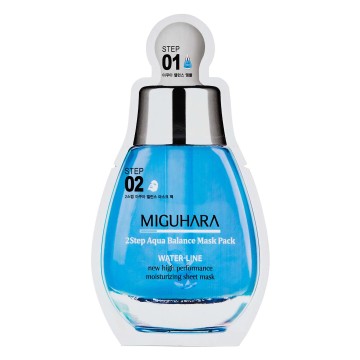 2Step Aqua Balance Mask Pack · MIGUHARA | MiiN Cosmetics