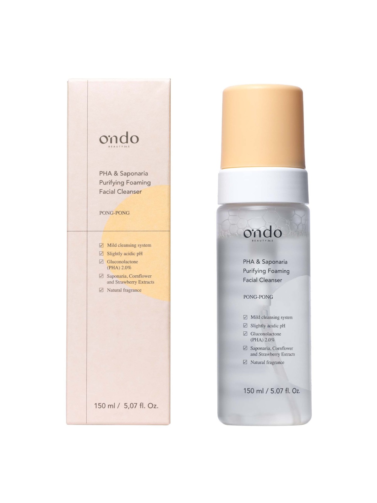 Cleanser PHA & Saponaria · Ondo Beauty 36.5 | MiiN Cosmetics