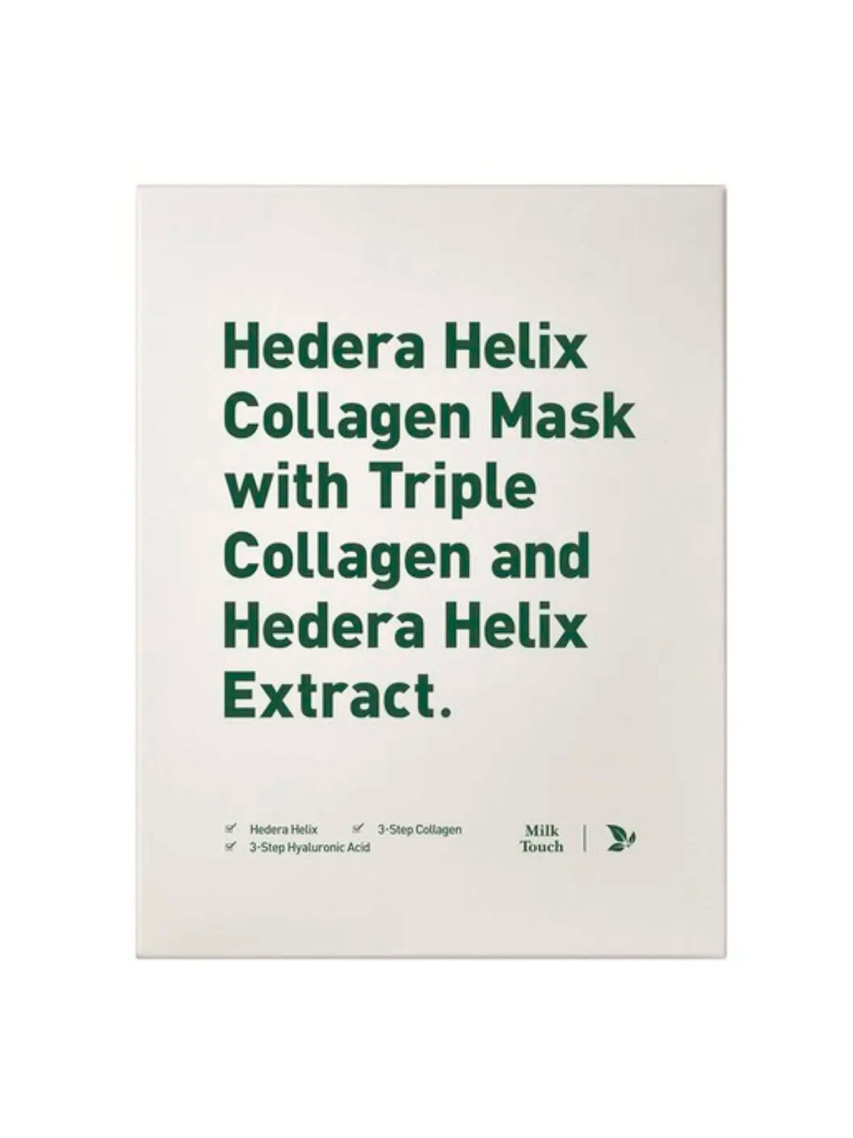 Masque Hedera Helix Collagen · Milk Touch | MiiN Cosmetics