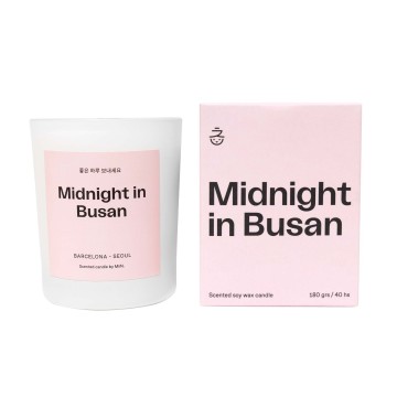 Bougie parfumée Midnight in Busan · MiiN | MiiN Cosmetics