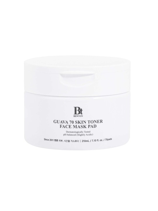 Guava 70 Skin Toner Face Mask Pads · Benton | MiiN Cosmetics