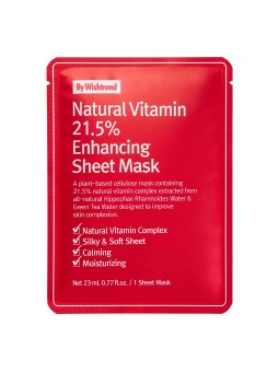 Natural Vitamin 21.5% Mask · By Wishtrend | MiiN Cosmetics