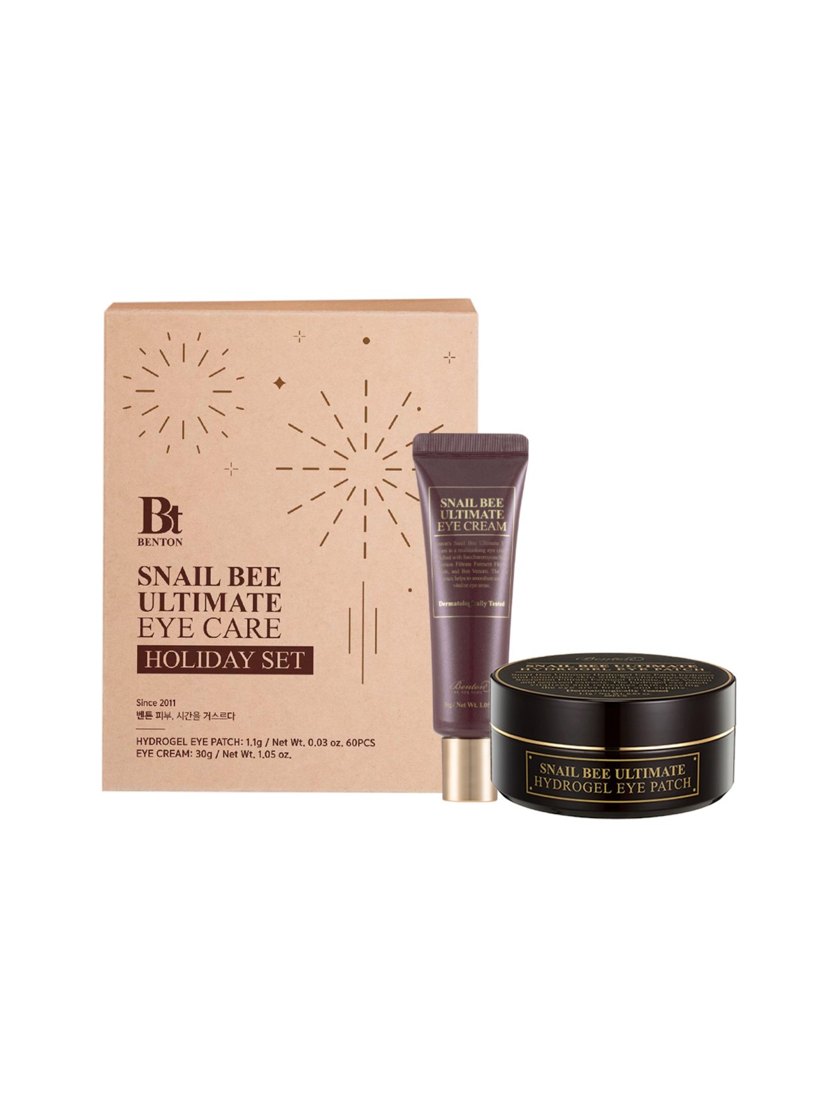 Snail Bee Ultimate Eye Care Holiday Set · Benton | MiiN Cosmetics