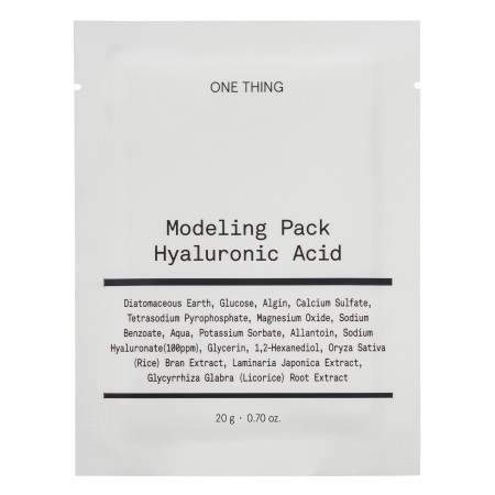Hyaluronic Acid Modeling Pack · ONE THING | MiiN Cosmetics