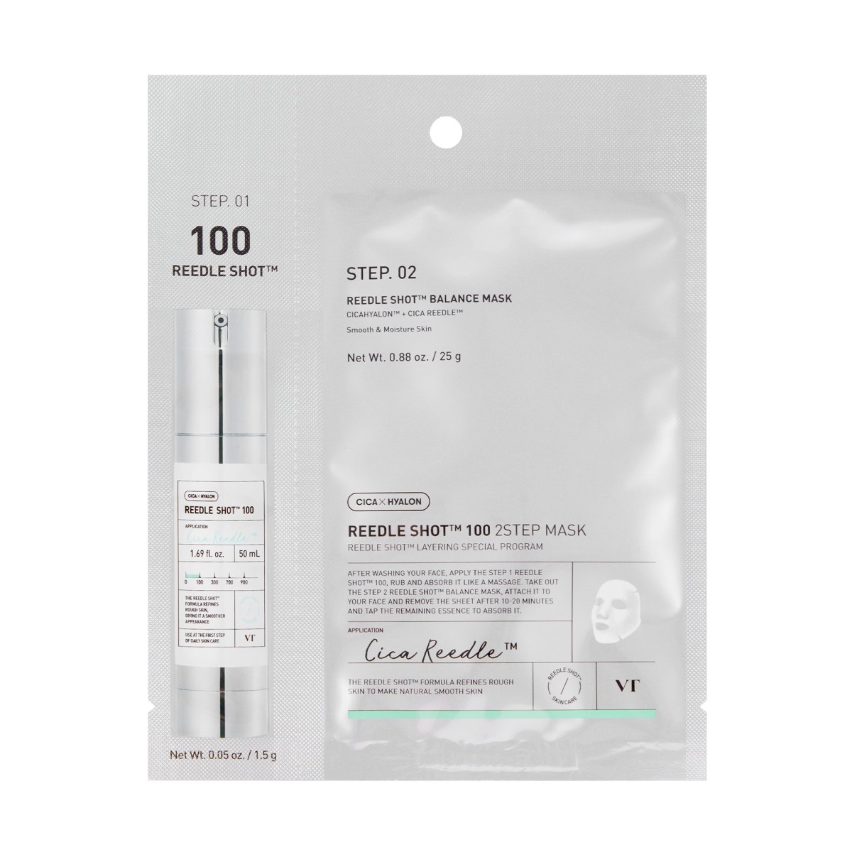 VT Reedle Shot 100 2-Step Mask · VT Cosmetics | MiiN Cosmetics