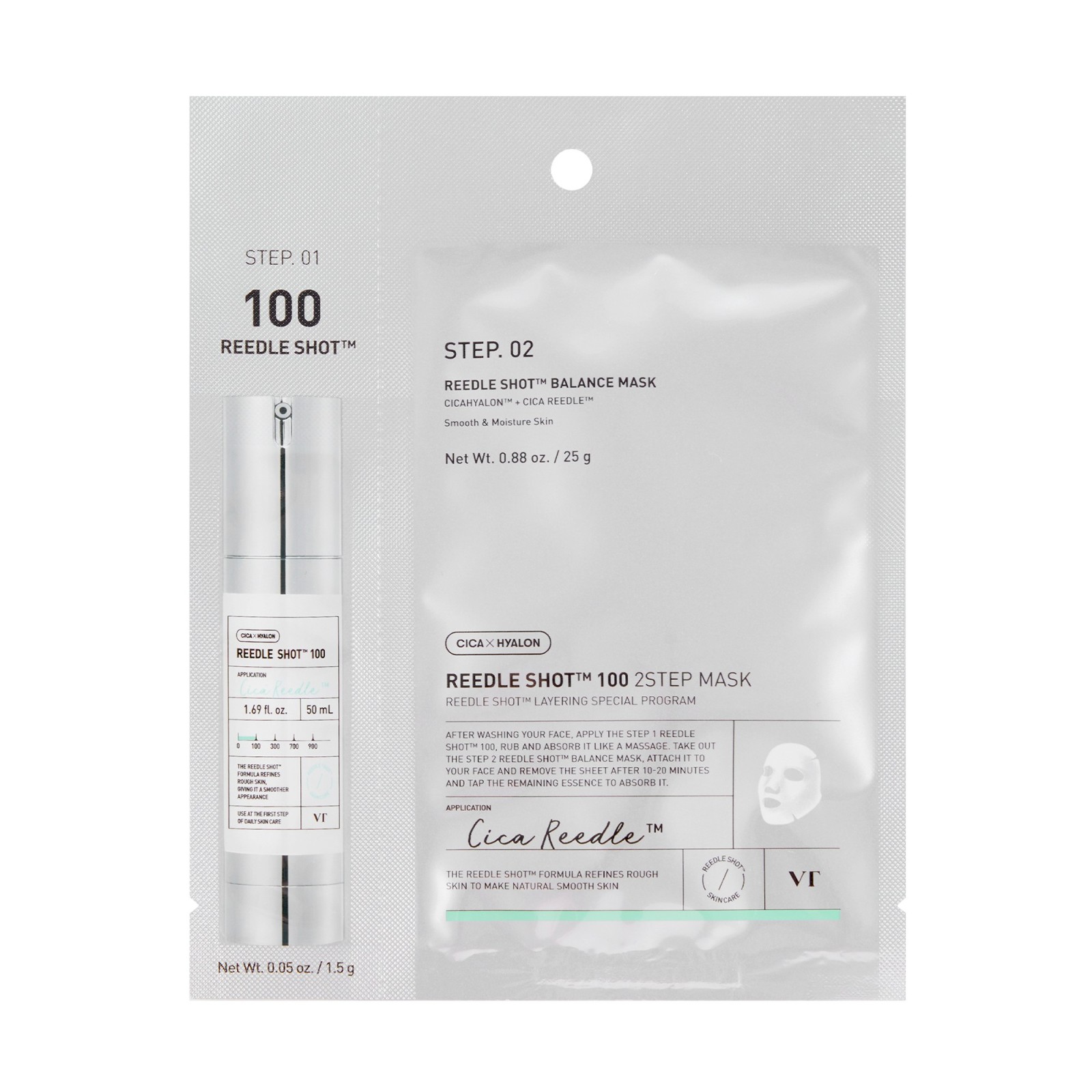 VT Reedle Shot 100 2-Step Mask · VT Cosmetics | MiiN Cosmetics