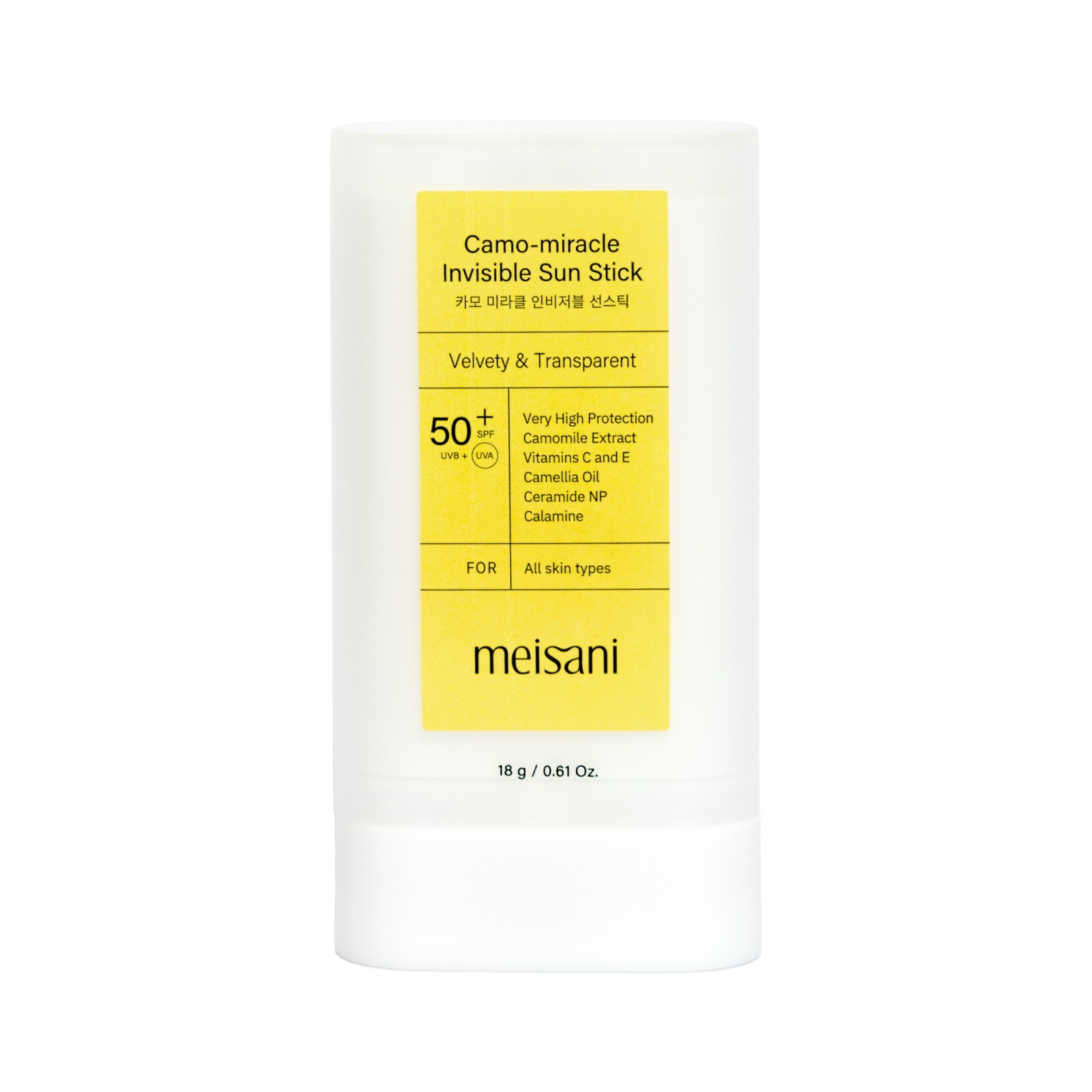 Stick solaire Camo-miracle Invisible · Meisani | MiiN Cosmetics