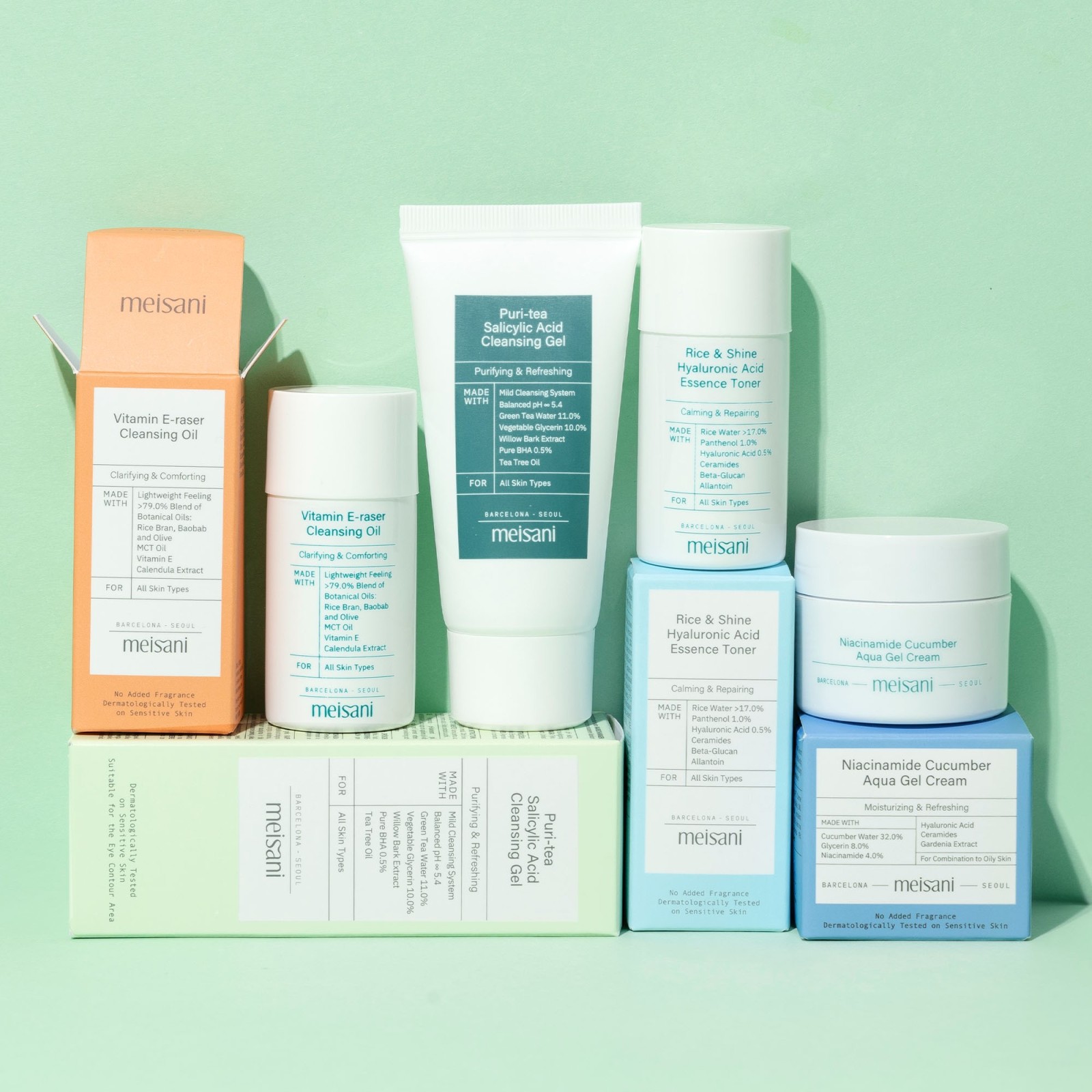 Kit découverte formats voyage Meisani - Meisani | MiiN Cosmetics