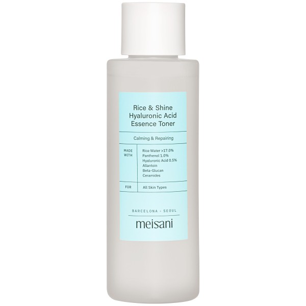 Rice & Shine Hyaluronic Acid Essence Toner - Meisani | MiiN