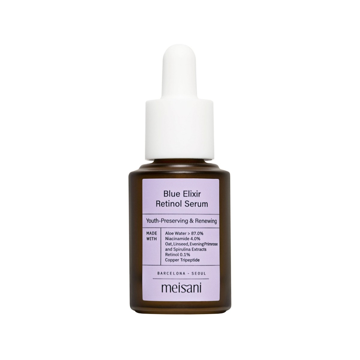 Blue Elixir Retinol Serum - Meisani | MiiN Cosmetics