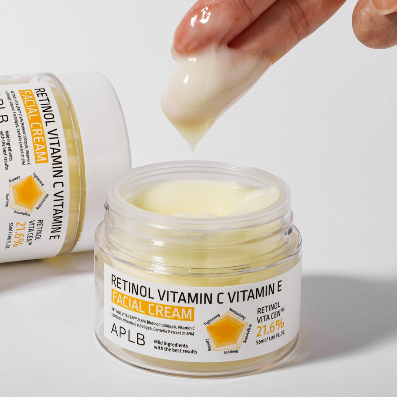 Retinol Vitamin C Vitamin E Facial Cream · APLB | MiiN Cosmetics