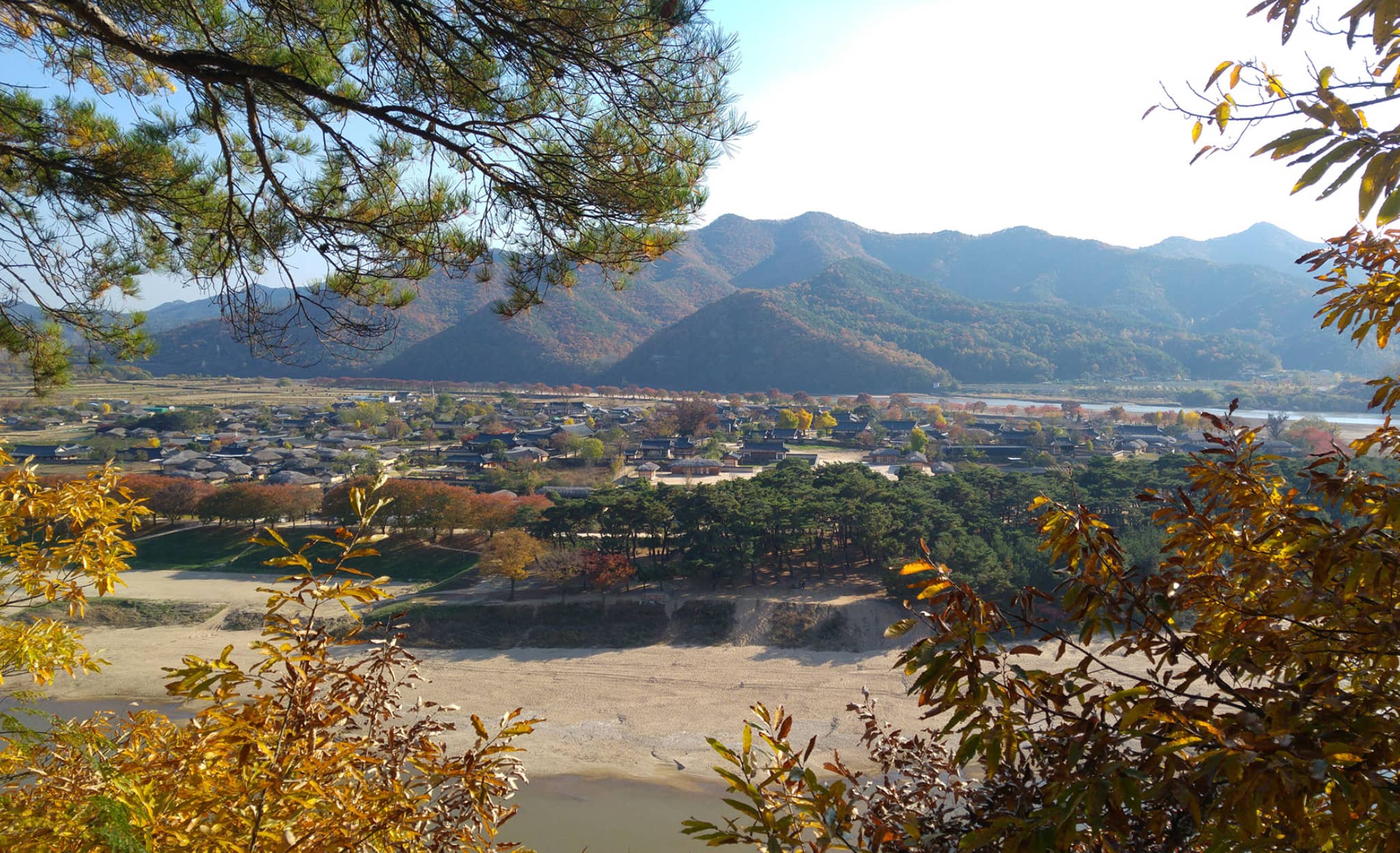 Visiter la Corée : le Village d'Hahoe
