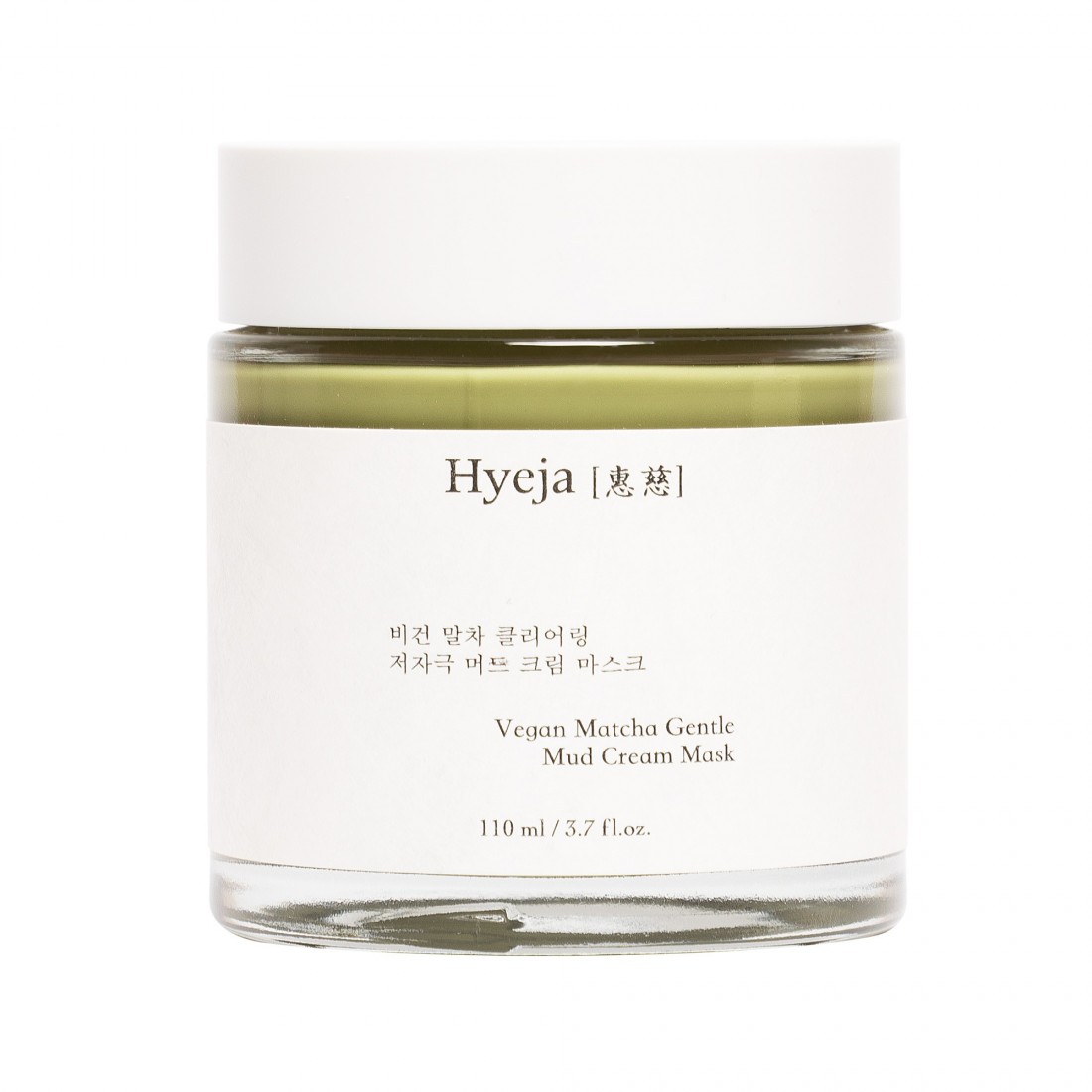 Vegan Matcha Gentle Mud Cream Mask - Hyeja | MiiN Cosmetics